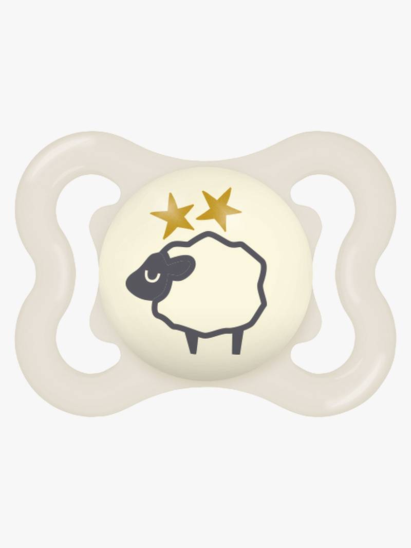 MAM Supreme Night Schnuller Silikon 0-6m, Neutral von MAM