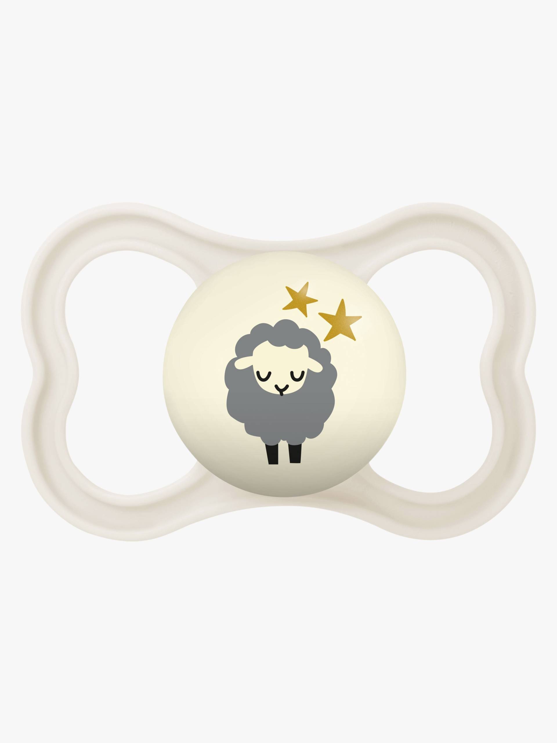 MAM Supreme Night Schnuller Silikon 6-16m, Neutral von MAM