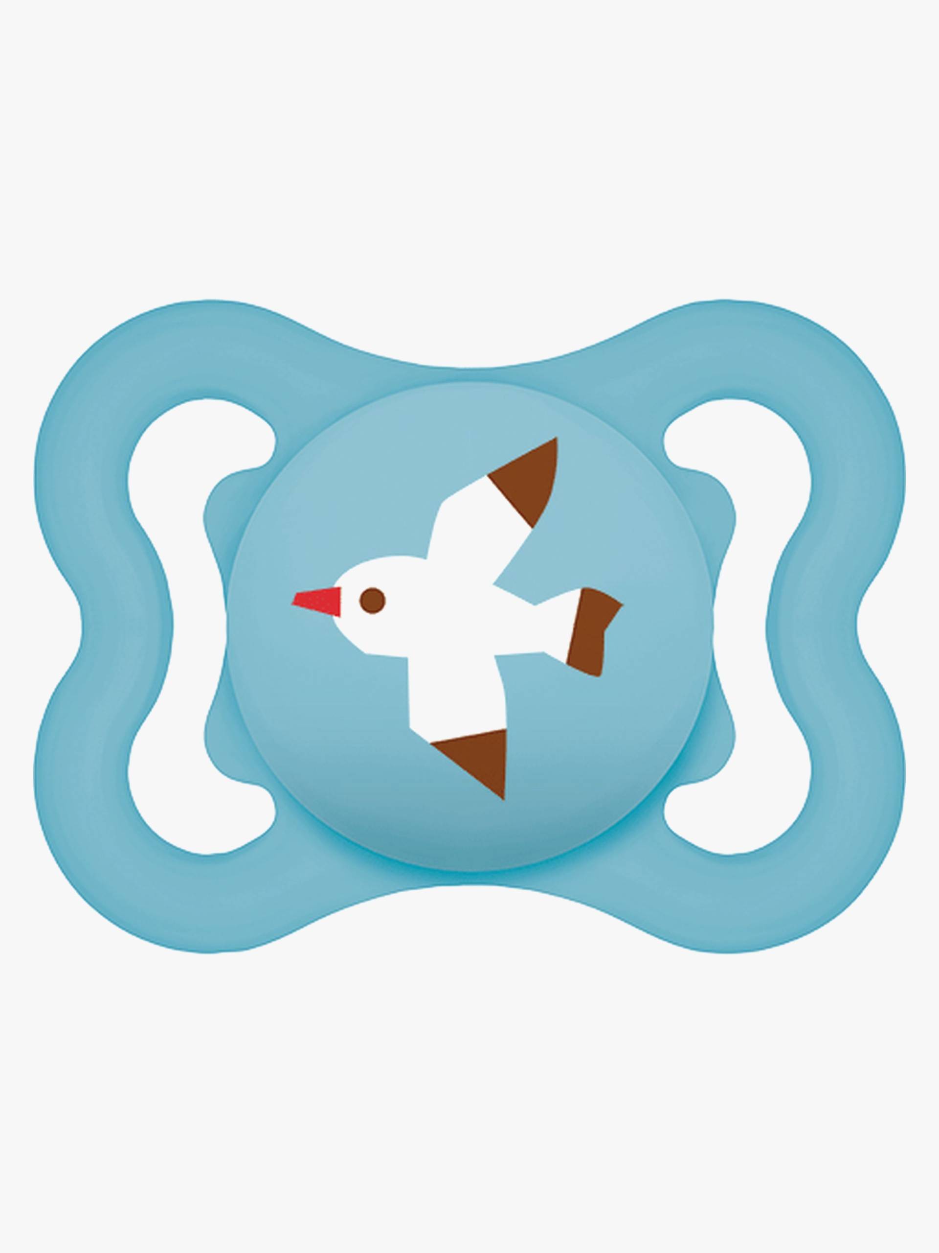 MAM Supreme Schnuller Silikon 0-6m, Blau von MAM