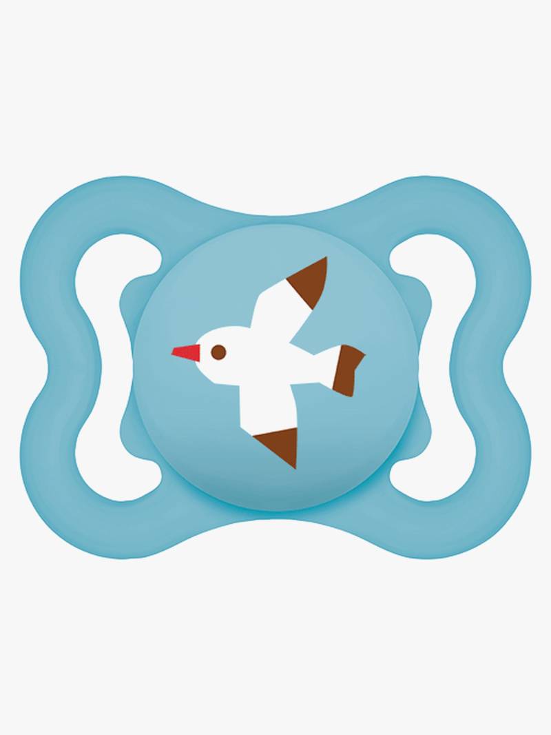 MAM Supreme Schnuller Silikon 0-6m, Blau von MAM