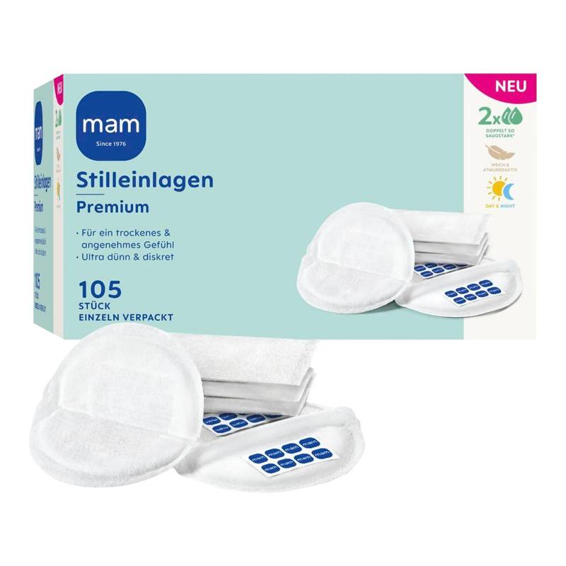 Mam 105er-Pack Einweg-Stilleinlagen von MAM
