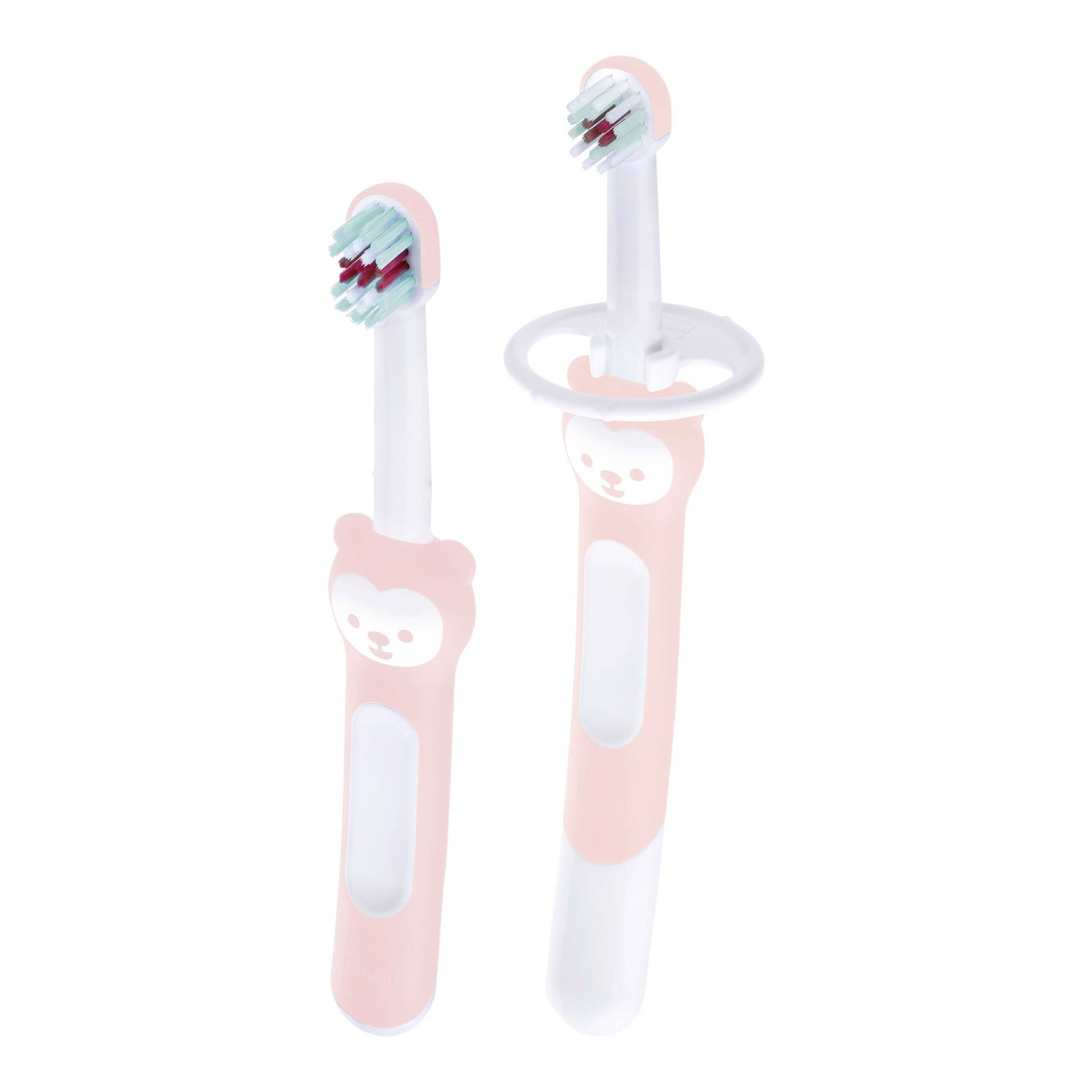 Mam 2-tlg. Baby-Zahnbürsten-Set Learn to Brush Mam 2-tlg. Baby-Zahnbürsten-Set Learn to Brush von MAM
