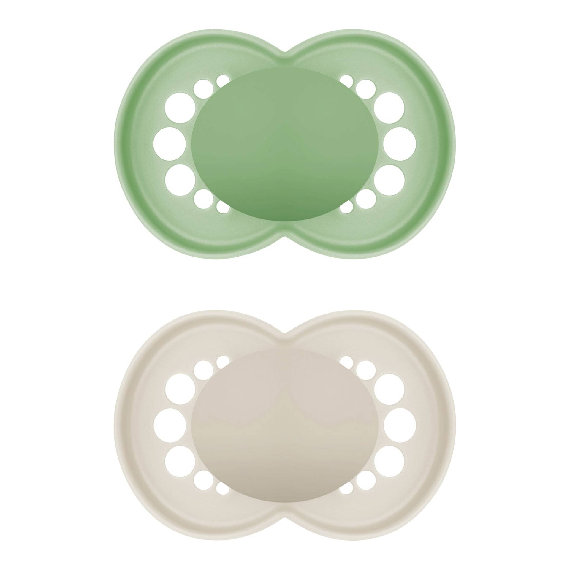 Mam 2er-Pack Schnuller Original Silikon, 6-16M von MAM
