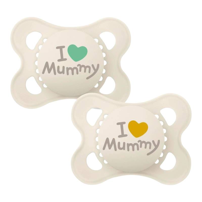 Mam 2er-Pack Schnuller Original Silikon, 0-6M Mam 2er-Pack Schnuller Original Silikon, 0-6M von MAM