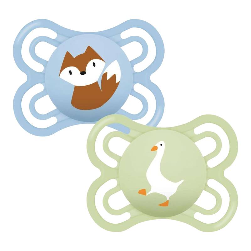 Mam 2er-Pack Schnuller Perfect Silikon, 0-6M Mam 2er-Pack Schnuller Perfect Silikon, 0-6M von MAM