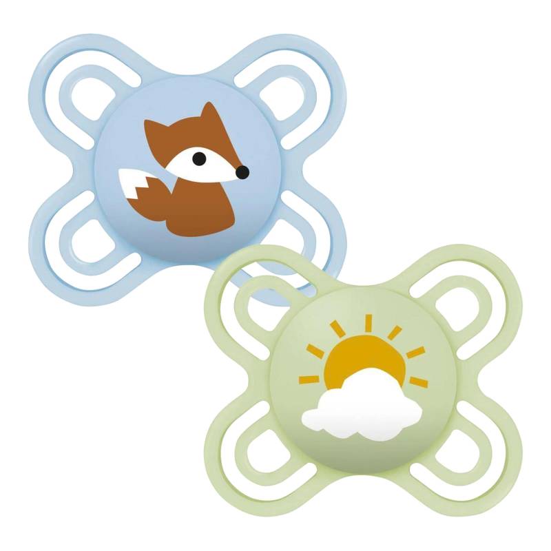 Mam 2er-Pack Schnuller Perfect Start Silikon, 0-2M Mam 2er-Pack Schnuller Perfect Start Silikon, 0-2M von MAM