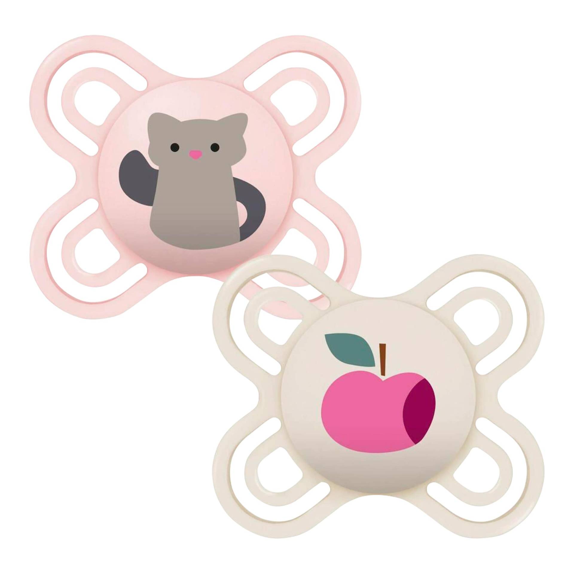 Mam 2er-Pack Schnuller Perfect Start Silikon, 0-2M von MAM