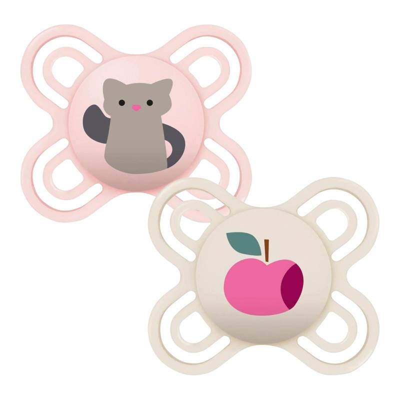 Mam 2er-Pack Schnuller Perfect Start Silikon, 0-2M von MAM