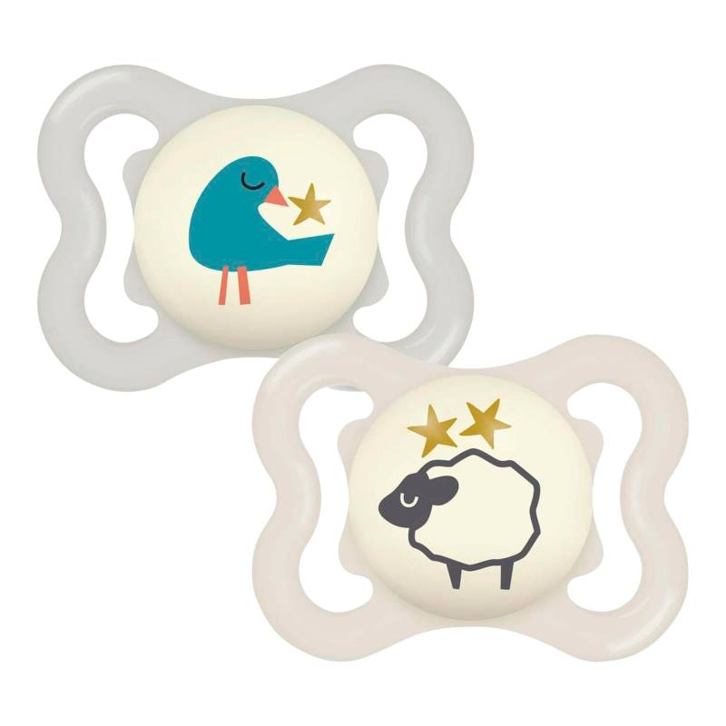 Mam 2er-Pack Schnuller Supreme Night Silikon, 0-6M Mam 2er-Pack Schnuller Supreme Night Silikon, 0-6M von MAM