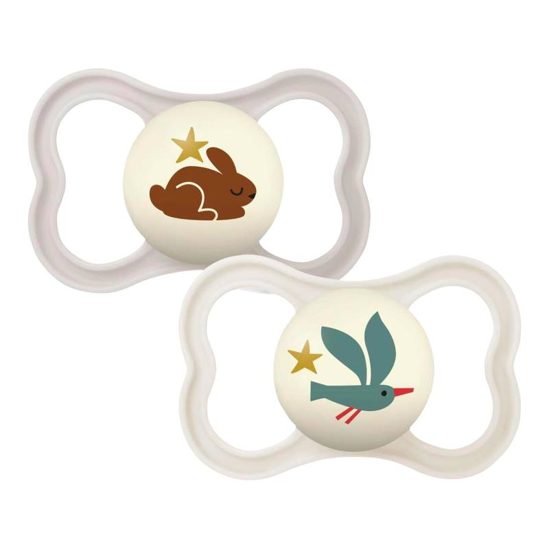 Mam 2er-Pack Schnuller Supreme Night Silikon, 6-16M Mam 2er-Pack Schnuller Supreme Night Silikon, 6-16M von MAM
