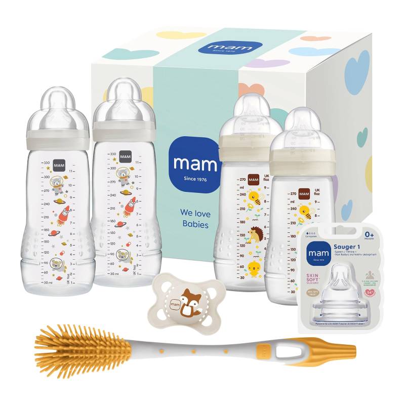 Mam 7-tlg. Easy Active Flaschen Set, ab 0M von MAM