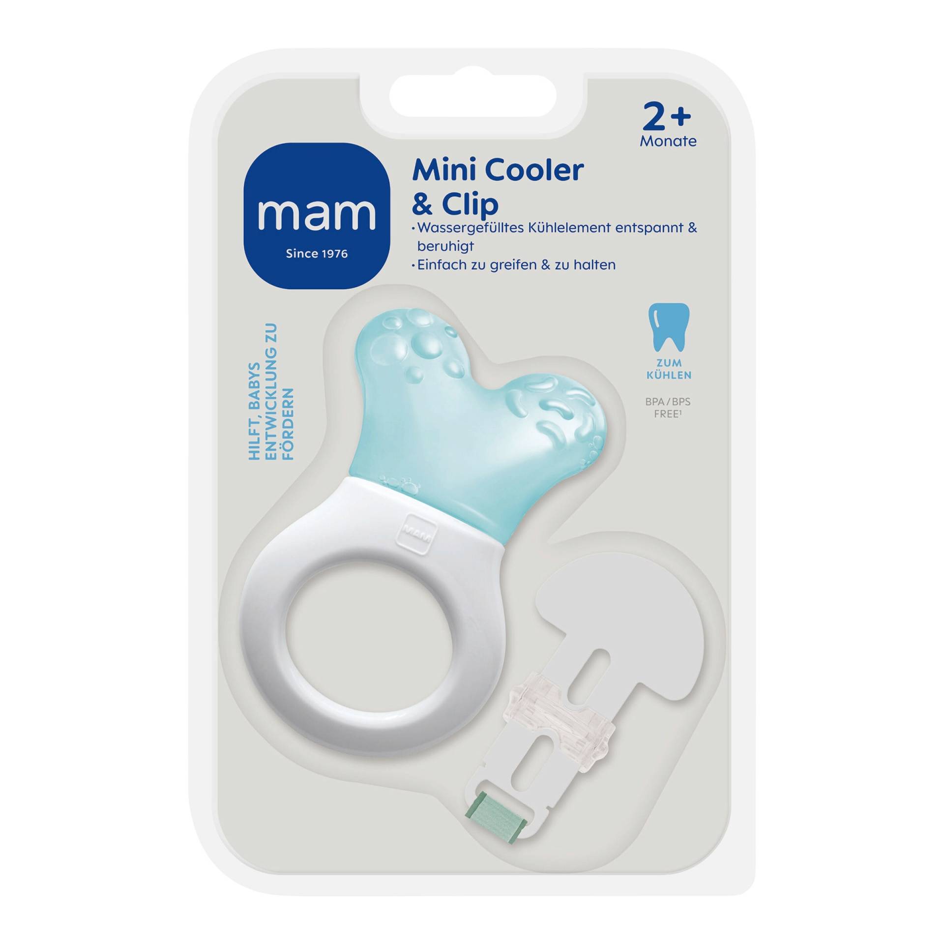 Mam Kühlbeißring Mini-Cooler & Clip von MAM