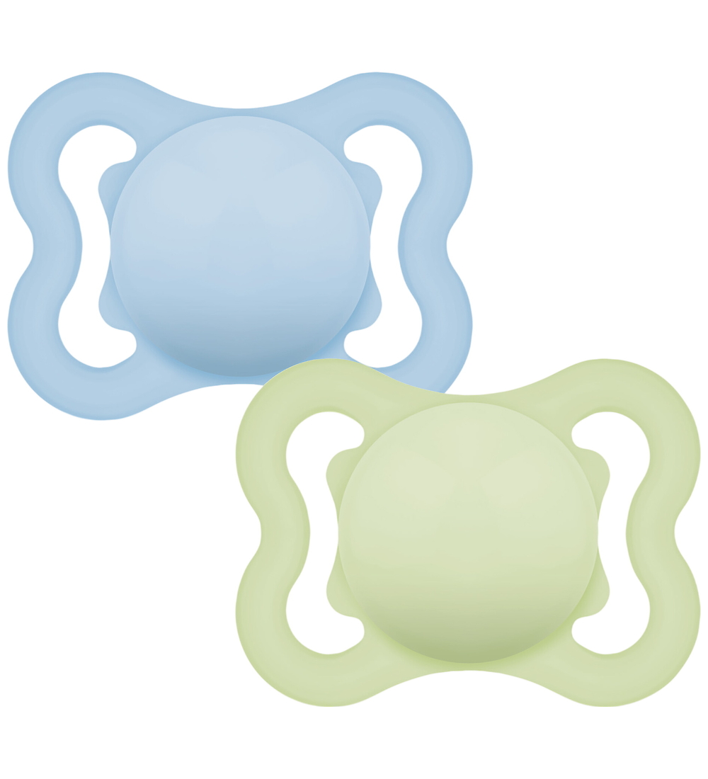 Mam Schnuller - Air - 2er-Pack - 0-6 Mt. - Hellblau/Hellgrün - MAM - One Size - Schnuller Mam Schnuller - Air - 2er-Pack - 0-6 Mt. - Hellblau/Hellgrün - MAM - One Size - Schnuller von MAM