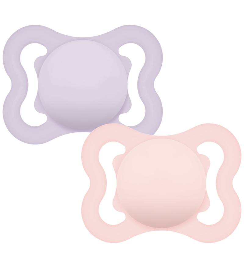 Mam Schnuller - Air - 2er-Pack - 0-6 Mt. - Pink/Lila - MAM - One Size - Schnuller Mam Schnuller - Air - 2er-Pack - 0-6 Mt. - Pink/Lila - MAM - One Size - Schnuller von MAM