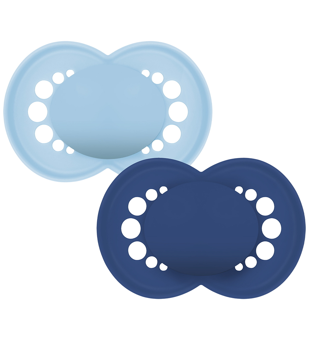 Mam Schnuller - Original - 2er-Pack - 6-16 Mt. - Hellblau/Dunkel - MAM - One Size - Schnuller Mam Schnuller - Original - 2er-Pack - 6-16 Mt. - Hellblau/Dunkel - MAM - One Size - Schnuller von MAM