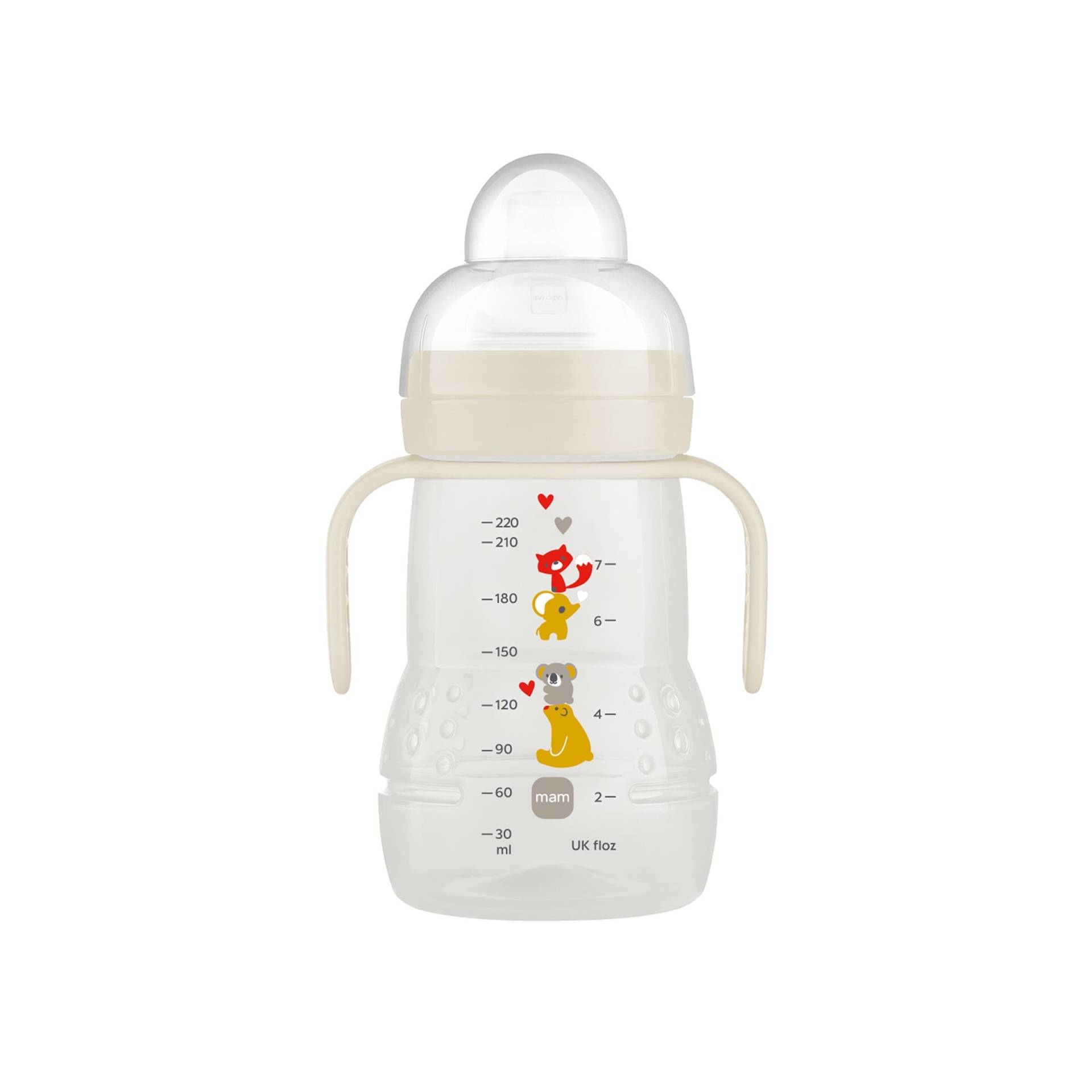 Mam Trinklernflasche mit Griffen Trainer+, 220ml, ab 4M von MAM