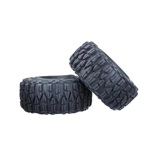 MANGRY 2,2" Beadlock Felgennabe Reifen Rock Crawler Reifen 1/10 RC Auto TRX4 TRX6 SCX10 Passend for Yikong TK300 RR10 D90 90046 (Size : 2pcs Tires LZ) von MANGRY