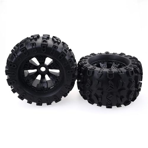 MANGRY 2 stücke RC Monster Truck Räder Reifen 170 MM 155 MM 150 MM 120 MM 17mm Hex Hub for 1/8 RC Auto Truggy Fit for HSP for Traxxas for Wltoys (Size : 8483) von MANGRY