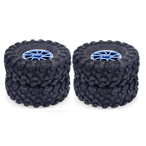 MANGRY 4 Stück 1,9 Zoll 120 mm Reifen Felge for 1:10 RC Rock Crawler Truck Axial SCX10 90046 AXI03007 Upgrade-Teil (Size : 10023) von MANGRY