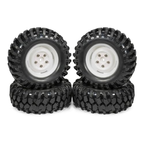 MANGRY 4PCS Rad Felgen Reifen 96 * 36mm for 1/10 RC Crawler Auto EX86010 136100 V3 CC01 LC70 TF2 D90 HB R1001 ZP1005 104311 von MANGRY