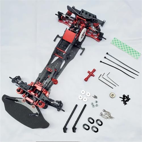 MANGRY Fit for Car Chassis Drift Modell mit elektrischem RC Heckantrieb 1:10 SoloGood DgLiL Dgpmr (Color : Frame) von MANGRY