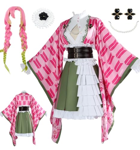 MANMICOS Anime-Cosplay-Kostüm, Kimono-Partyanzug für Damen, US-Größe XXL MANMICOS Anime-Cosplay-Kostüm, Kimono-Partyanzug für Damen, US-Größe XXL von MANMICOS