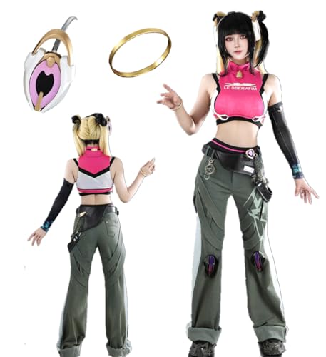 MANMICOS US-Größe, Comic-Cosplay-Kostüm, Damen, Halloween-Partyanzug, Größe L MANMICOS US-Größe, Comic-Cosplay-Kostüm, Damen, Halloween-Partyanzug, Größe L von MANMICOS
