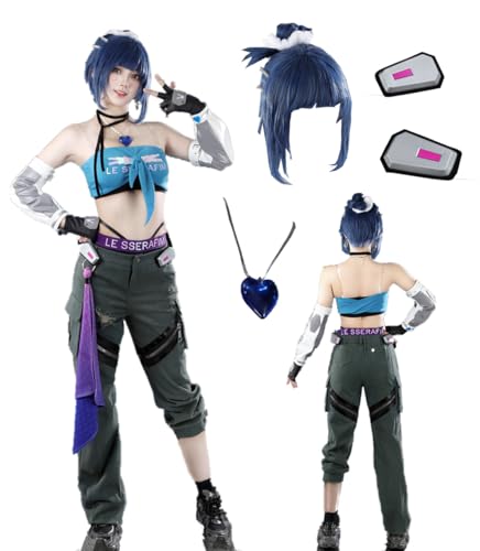 MANMICOS US-Größe Anime Cosplay Kostüm Frauen Halloween Party Anzug (X-Large) von MANMICOS