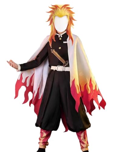 MANMICOS US-Größe Anime Herren Cosplay Kostüm weißer Umhang Partyanzug (Größe S) von MANMICOS