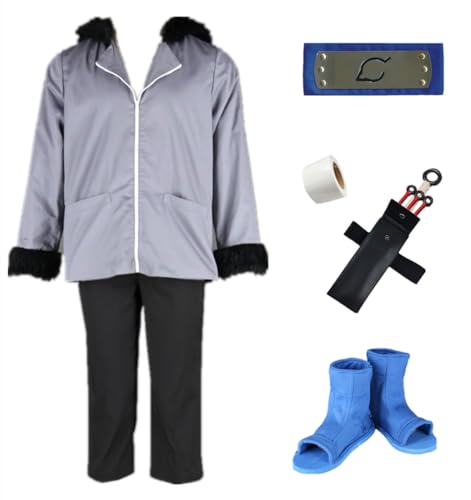 MANMICOS US-Größe Anime Kiba Cosplay Kostüm Herren Hoodie Halloween Party Anzug (3XL) von MANMICOS