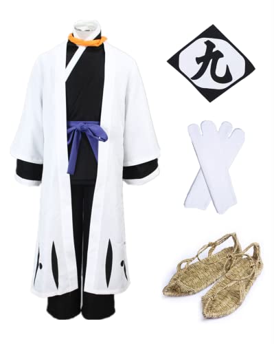 MANMICOS US Größe Anime tousen kaname Cosplay Kostüme Weiße Robe Halloween Party Anzug (Medium) von MANMICOS