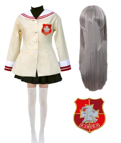 MANMICOS US-Größe Game Anime Furukawa Nagisa Cosplay Kostüm Sakagami Tomoyo Cosplay Anzug (Sakagami Tomoyo, XX-Large) von MANMICOS