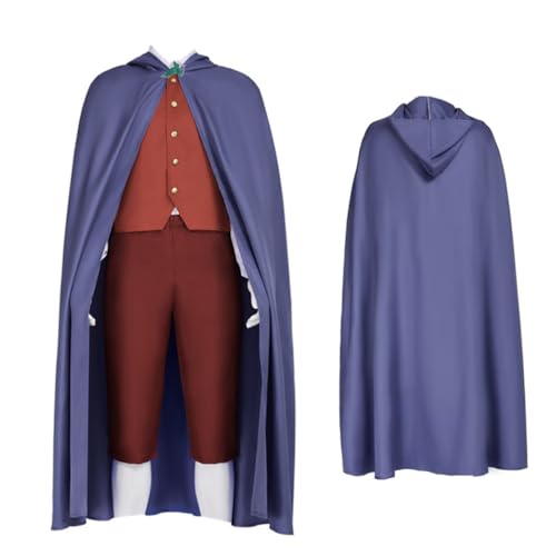US-Größe Movie Cosplay Kostüm Herren Lila Robe Party Anzug (Größe M) von MANMICOS