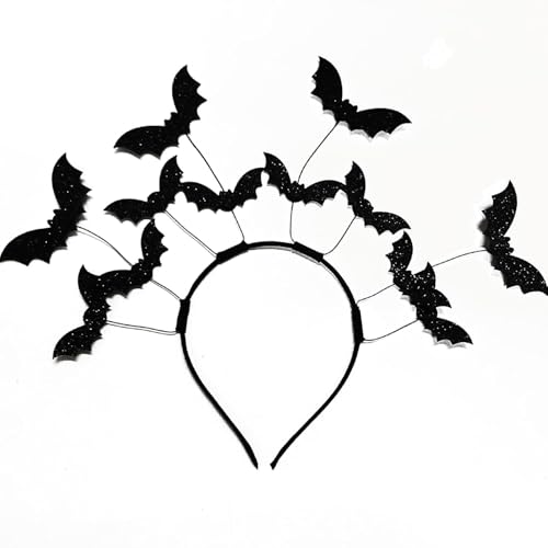 Fledermaus Haarreif,Halloween Fledermaus Haarreife, Haarschmuck für Kinder Damen Kopfschmuck zu Halloween Karneval Fasching Kostüm Party´s Fledermaus Haarreif,Halloween Fledermaus Haarreife, Haarschmuck für Kinder Damen Kopfschmuck zu Halloween Karneval Fasching Kostüm Party´s von MAOSHYMS