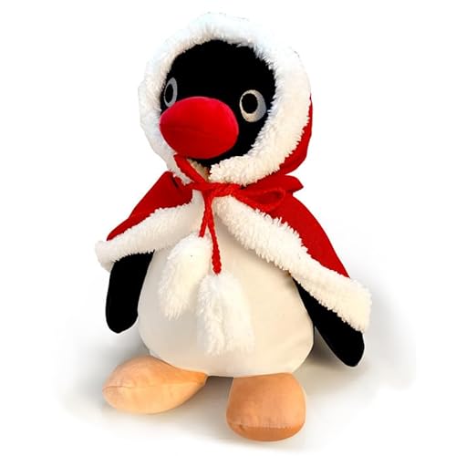 MAOWO Planet Rentierdekoration Penguin Plüschtier, Penguin Plüschpuppe Kuscheltier 10,7 Zoll von MAOWO Planet
