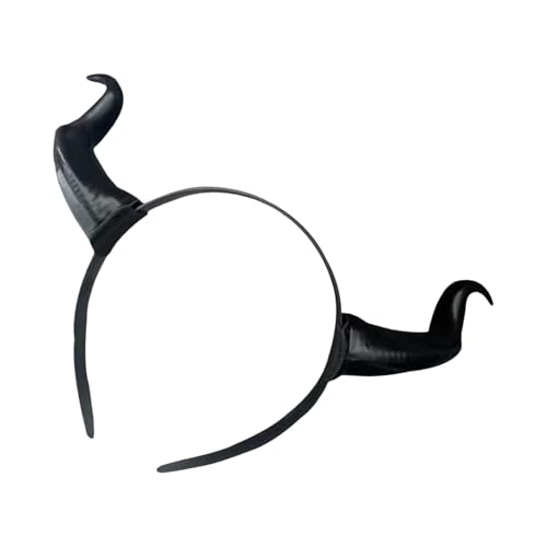MARCBUSE Anime Ohr Stirnband Cosplay Requisiten Oversized Devil Hair Hoop Teufel Haarstyling für Con Stirnband Teufel Tier Karneval von MARCBUSE