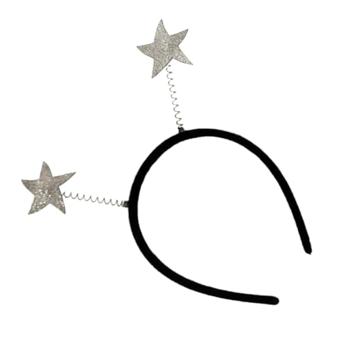 MARCBUSE Glitzernde Neujahrs-Kopfbedeckung, Stirnband, Foto-Requisiten, Party, Cosplay, Kostüme, Tanzparty, Stirnband, Weihnachten von MARCBUSE
