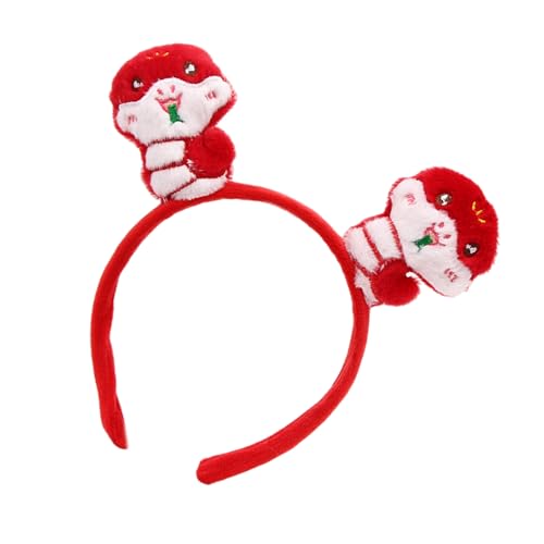 MARCBUSE Kinder Schlangen-Stirnbänder für chinesisches Neujahr, Kopfbedeckung, Cartoon-Schlangenfigur, Foto-Requisiten für Halloween-Fotografie MARCBUSE Kinder Schlangen-Stirnbänder für chinesisches Neujahr, Kopfbedeckung, Cartoon-Schlangenfigur, Foto-Requisiten für Halloween-Fotografie von MARCBUSE