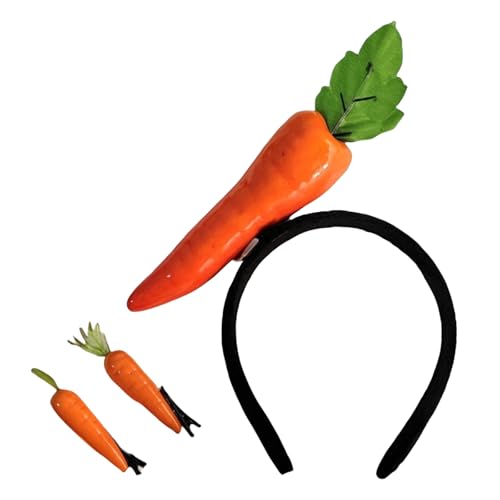 MARCBUSE Simulierter Haarreif mit Obst und Gemüse, lustiger Geburtstag, Cosplay, Halloween, Kopfbedeckung, Damenmode, Haarschmuck von MARCBUSE