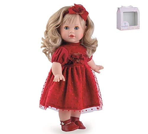 Marina & Pau Puppe 42 cm, Tina Natale Federmäppchen 622 von Marina & Pau
