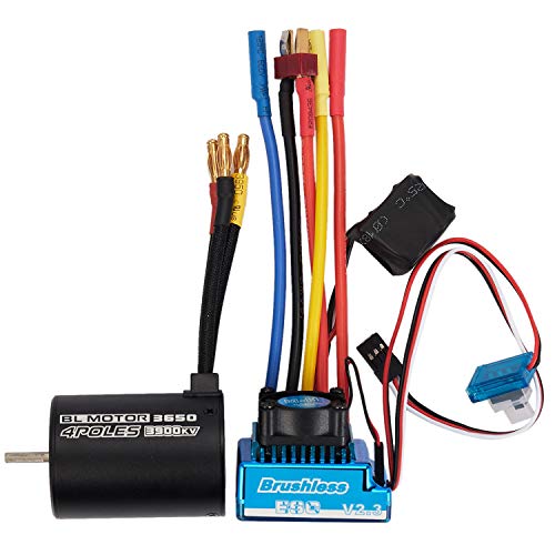 MARKELL 1:10 Auto Bl3650 3900 Kv Bürstenloser Motor, , ohne Bürste, wasserdicht, 120 A, für Auto 1/10 RC MARKELL 1:10 Auto Bl3650 3900 Kv Bürstenloser Motor, , ohne Bürste, wasserdicht, 120 A, für Auto 1/10 RC von MARKELL