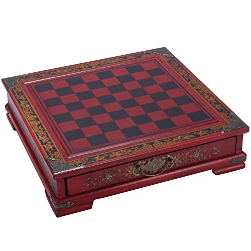 MARKELL 32 Stück/Set Tischset aus chinesischem Schichtholz aus Kunstharz, Vintage, Sammlerstück, Geschenk, Chessman, Weihnachten, Geburtstag, Premium-Geschenke für Unterhaltungsgesellschaft von MARKELL