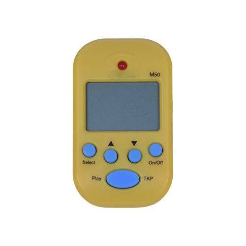 MARKELL M50 Elektronisches Metronom, digital, mit Klammer, Gelb, Instrument von MARKELL