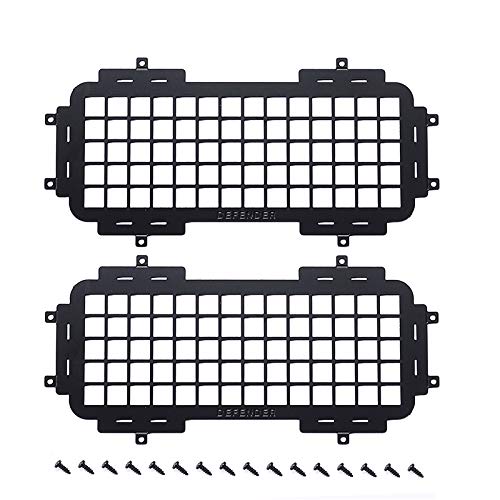 MARKELL für MN D90 D99S MN99S 1/12 RC Auto Upgrade Teile Metall Stereoskopisches Fenster Netz Schutz Netz ZubehöR von MARKELL