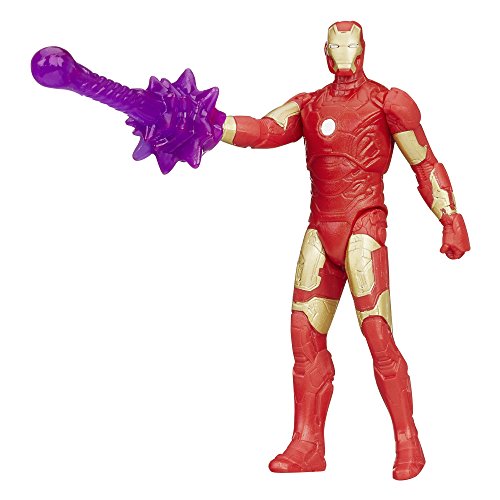 MARVEL Avengers All Star Iron Man Figur, 9,5 cm von Marvel