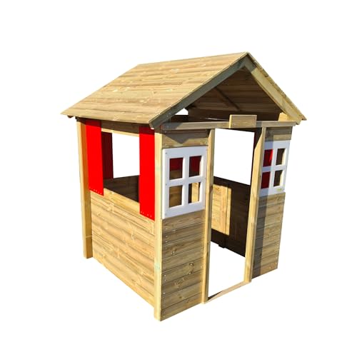 MASGAMES Holzhaus Fresita XL School | Zugelassene Version für Schulen, Gemeinden, Hotels usw. von Horeca, für geschlossene Räume, Anker enthalten, behandeltes Holz für den Außenbereich MASGAMES Holzhaus Fresita XL School | Zugelassene Version für Schulen, Gemeinden, Hotels usw. von Horeca, für geschlossene Räume, Anker enthalten, behandeltes Holz für den Außenbereich von MASGAMES