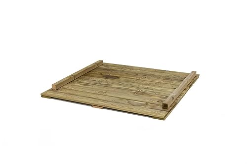 | MASGAMES | Holzboden für das Häuschen FRESITA | Behandeltes Holz für den Außenbereich im Autoklaven Stufe IV | von MASGAMES