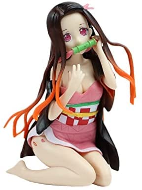 Demon Slayer Figur, Japan Anime PVC Actionfigur Cartoon Charaktere, Anime Charakter Puppenmodell, Sammlung Figur Puppe Spielzeug Geschenk für Anime Fans 16 cm (#3) von MASINIES