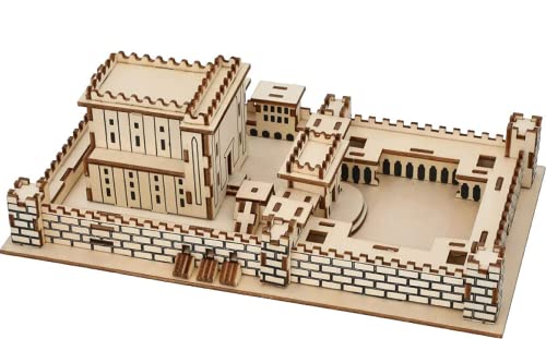 Holzmodellbausätze, 3D-Puzzle, der Tempel, 25,4 x 15,9 x 9,9 cm, Puzzles für Jugendliche und Erwachsene Holzmodellbausätze, 3D-Puzzle, der Tempel, 25,4 x 15,9 x 9,9 cm, Puzzles für Jugendliche und Erwachsene von MASORET