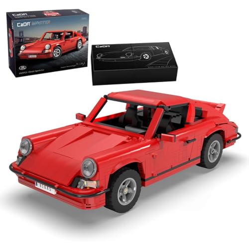 Klassisches Sportwagen Bausteine Bausatz, 1429 Teile Rennwagen Bausteine Modell, C61045W 1:12.5 Auto Klemmbausteine Baukonstruktions Set für Kinder Erwachsene Klassisches Sportwagen Bausteine Bausatz, 1429 Teile Rennwagen Bausteine Modell, C61045W 1:12.5 Auto Klemmbausteine Baukonstruktions Set für Kinder Erwachsene von MASUSE